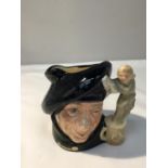 A ROYAL DOULTON SMALL TOBY JUG 'TAM O' SHANTER' D6636 HEIGHT 10.5CM