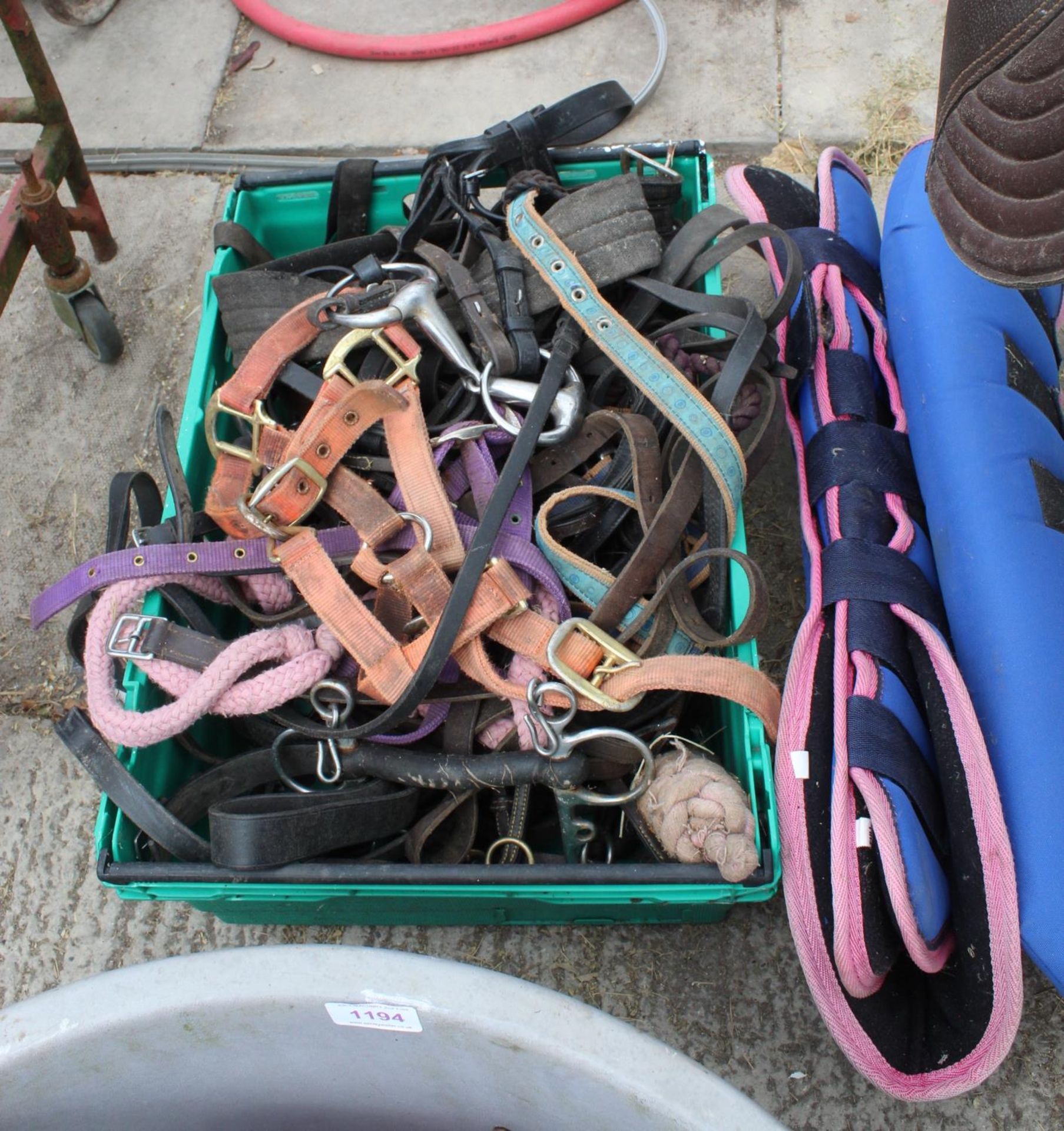 2 SADDLES, TACK & STAND NO VAT - Image 3 of 3