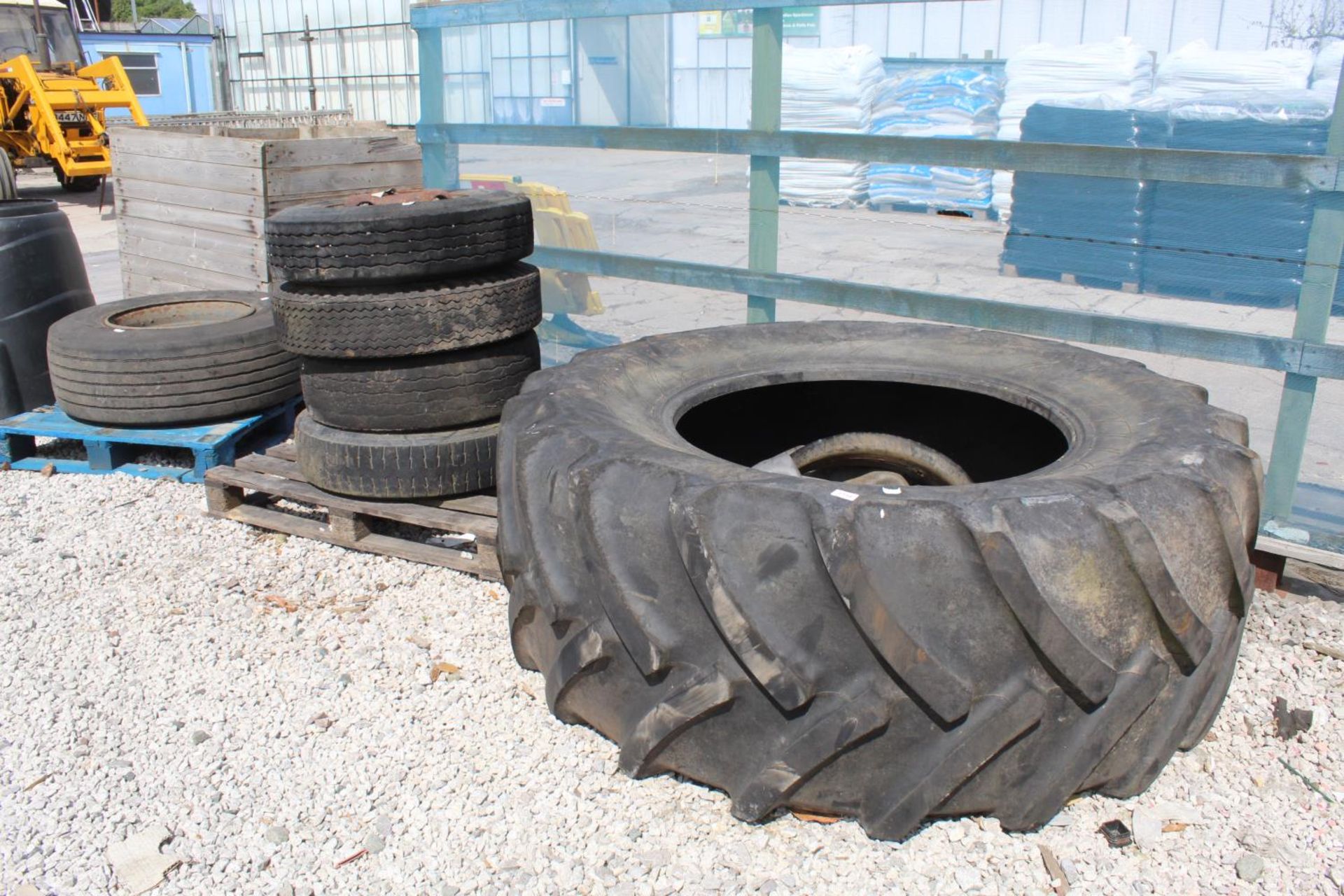 6 VARIOUS TYRES + VAT