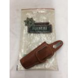 A BIANCHI #19A .380 LEATHER SHOULDER GUN HOLSTER - AS NEW IN PACKAGING
