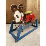 A VINTAGE 1940'S TRIANG MICKEY MOUSE ROCKING CHAIR