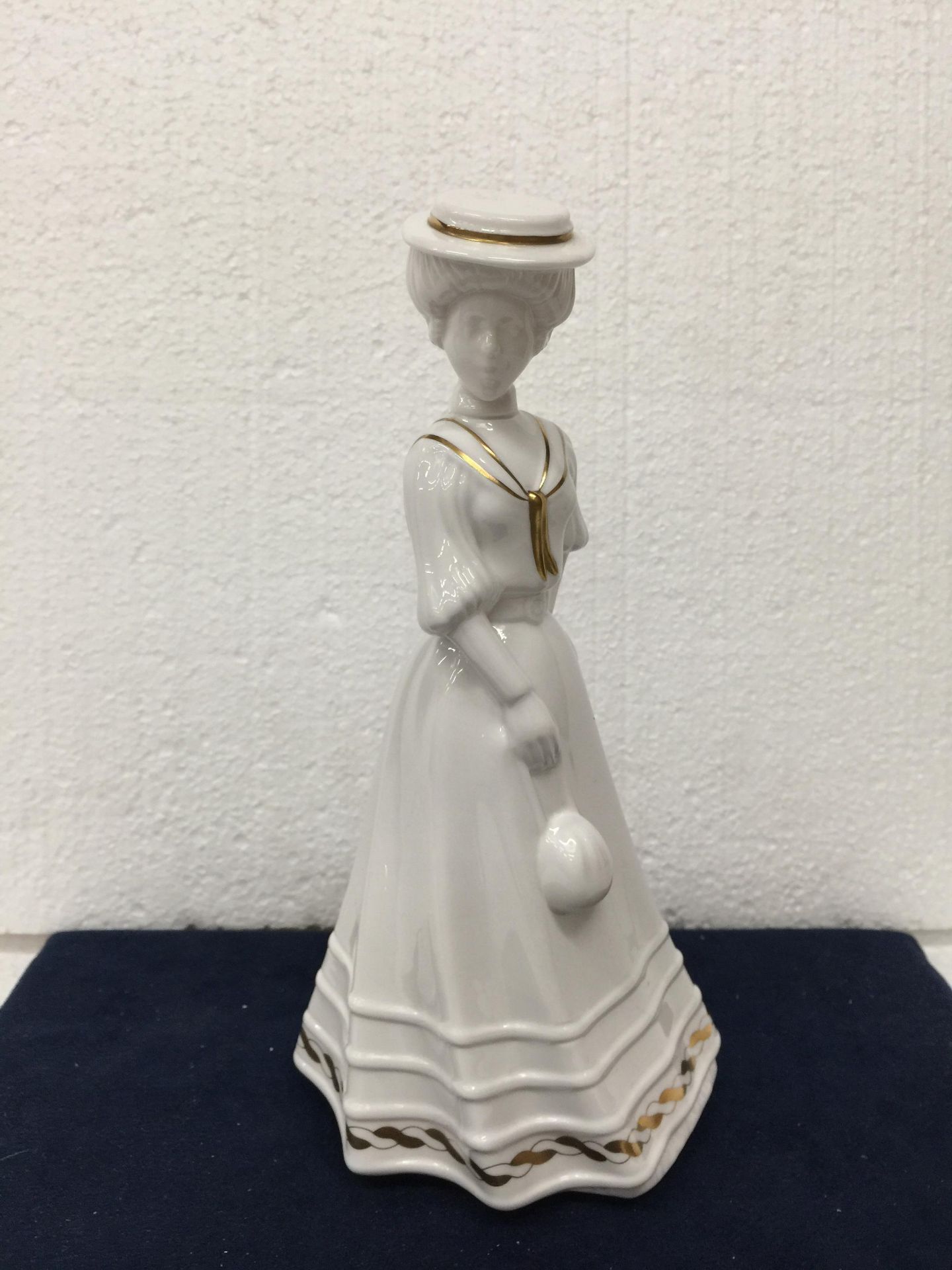 A SPODE FIGURINE "LILY" BY PAULINE SHONE IN GLOSS - 24CM (H) - Image 2 of 7