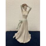 A COALPORT LADIES OF FASHION 'HIGH SOCIETY' HEIGHT 22CM