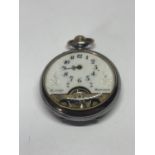A POCKET WATCH WITH VISUAL ESCAPEMENT