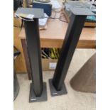 A PAIR OF ATACAMA SPEAKER STANDS