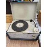 A RETRO PHILIPS RECORD PLAYER