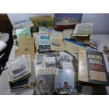 A LARGE COLLECTION OF BOOKS RELATING TO MODEL SHIP BUILDING, COPIES OF 'SEA BREEZES' CIRCA 1970'S