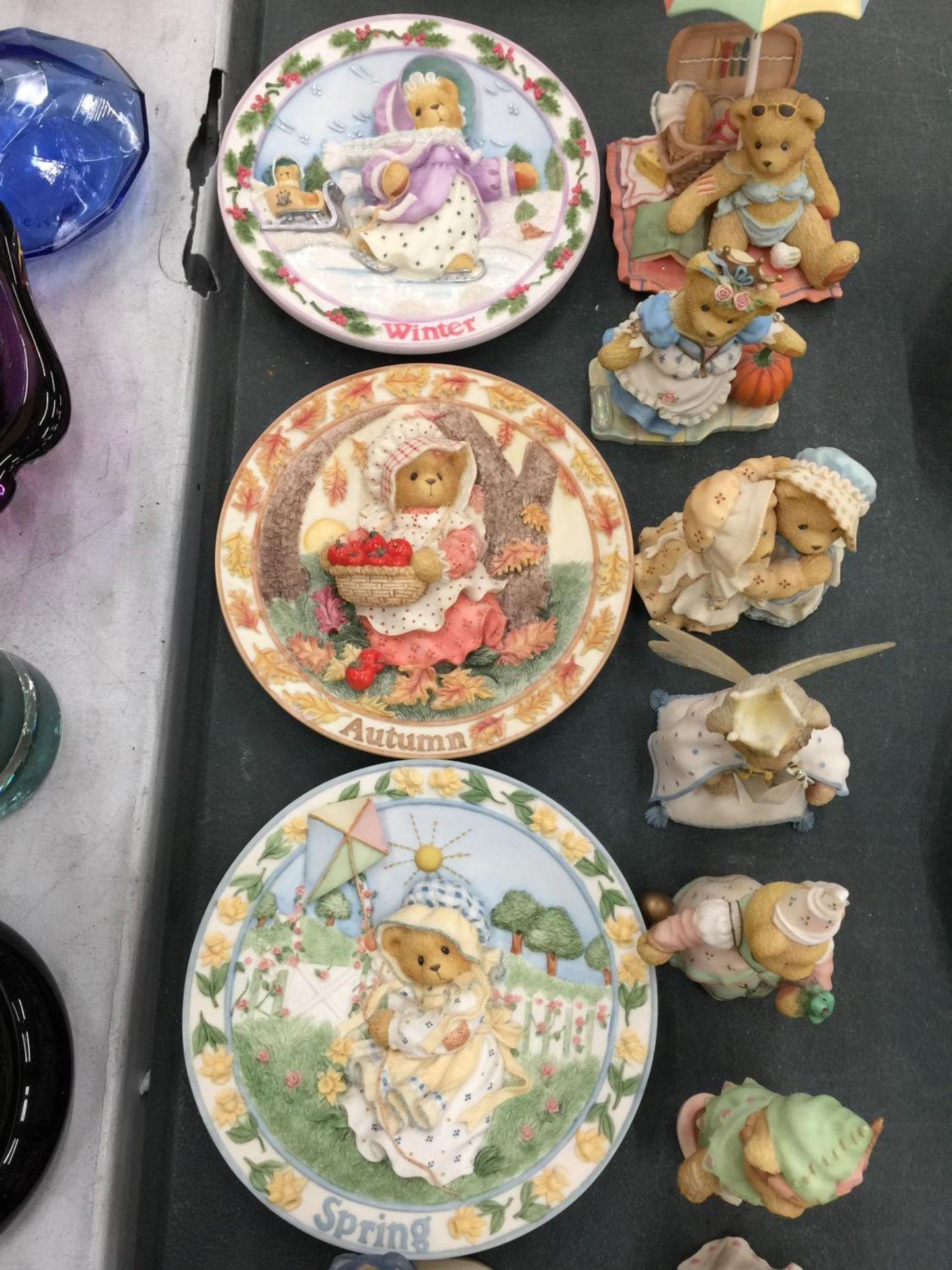 ELEVEN LIMITED EDITION CHERISHED TEDDIES PLUS FOUR CHERISHED TEDDIES LIMITED EDITION WALL PLATES - Image 4 of 6
