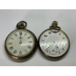 TWO POCKET WATCHES