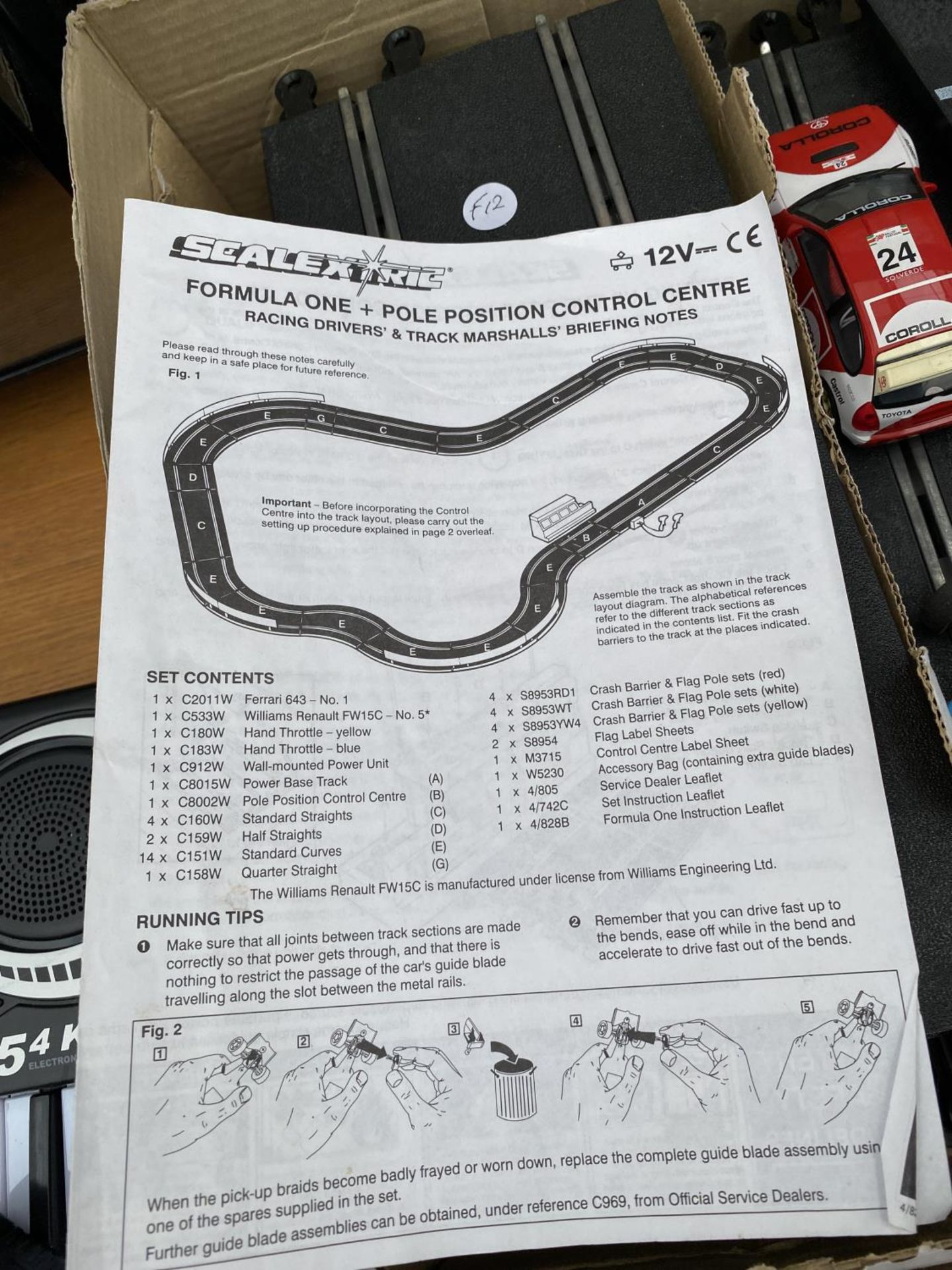 TWO BOXES OF FORMULA ONE SCALEXTRIC - Image 3 of 9