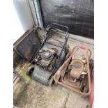 A HAYTER PETROL LAWN MOWER AND A FURTHER PETROL LAWN MOWER FOR SPARES AND REPAIRS