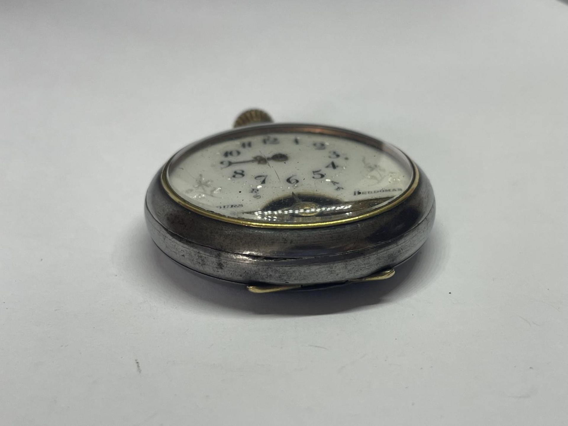 A POCKET WATCH WITH VISUAL ESCAPEMENT - Image 3 of 4