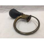 A WORKING BRASS TAXI HORN