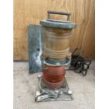 A VINTAGE 1960'S PERKO SHIPS NAVIGATION LAMP