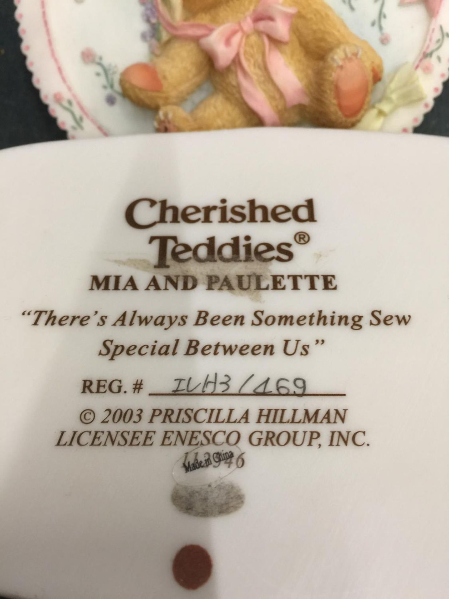 ELEVEN LIMITED EDITION CHERISHED TEDDIES PLUS FOUR CHERISHED TEDDIES LIMITED EDITION WALL PLATES - Image 3 of 6