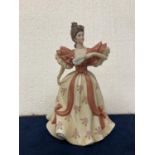 A BROOKS & BENTLEY PORCELAIN FIGURINE "FIRST WALTZ" - 22CM IN HEIGHT