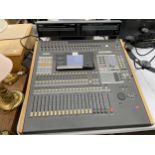 A YAMAHA O2R DIGITAL RECORDING CONSOLE