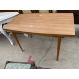 A FORMICA TOP KITCHEN TABLE 48" X 20"