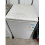 A WHITE UNDERCOUNTER FRIDGE