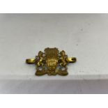 A MILITARY BADGE - WESTMINSTER DRAGOONS