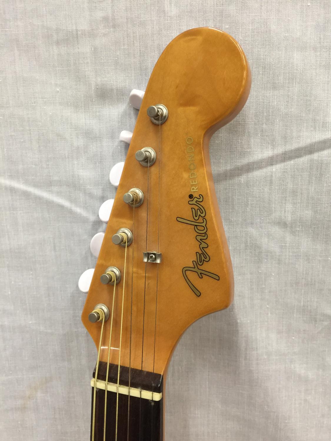 A FENDER REDONDO ELECTRIC ACOUSTIC CALIFORNIA SERIES GUITAR - Image 6 of 13