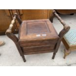 AN EDWARDIAN COMMODE