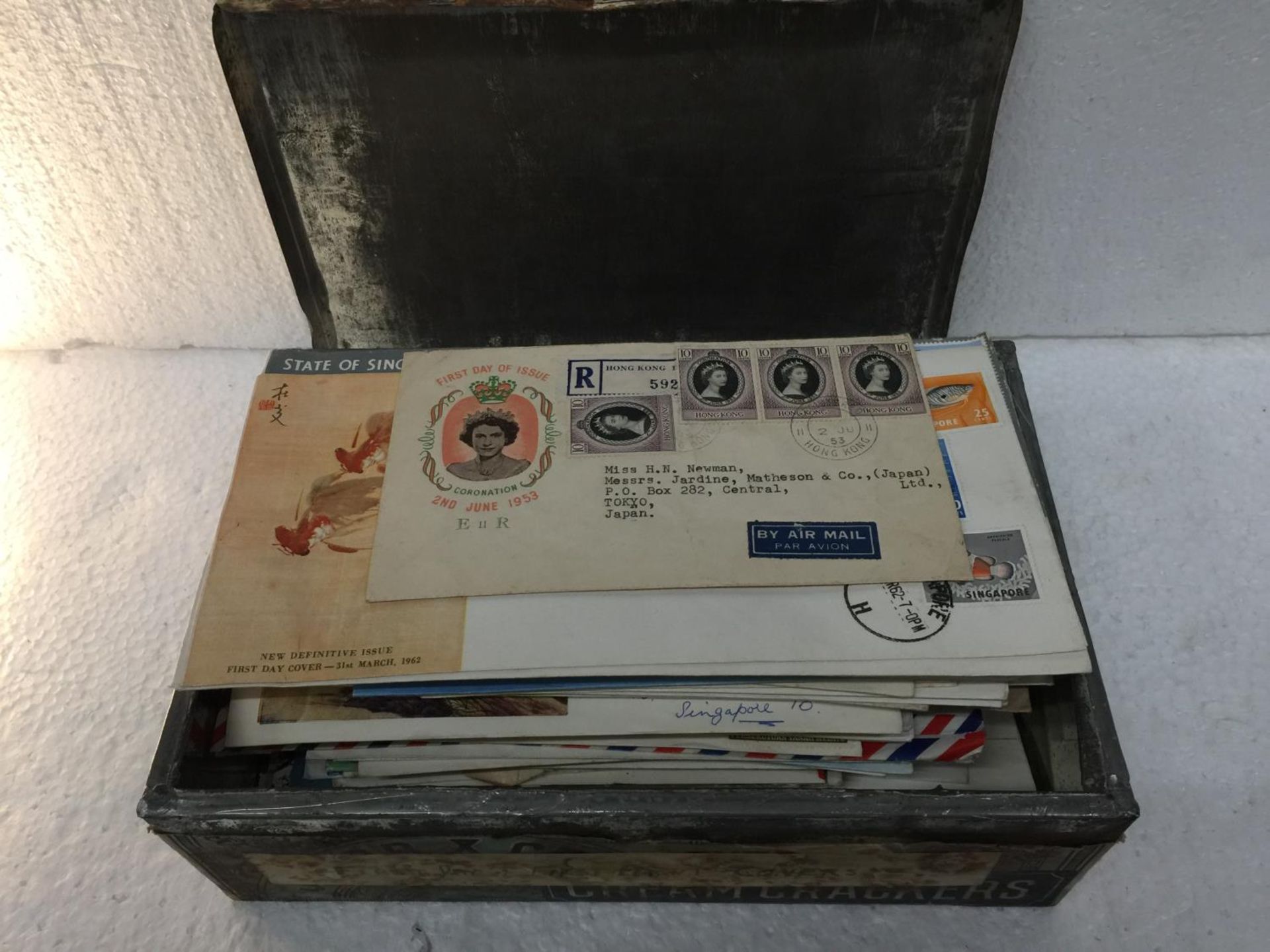 A TIN CONTAINING MALAYAN FIRST DAY COVER MAINLY 60'S ERA - Image 2 of 4