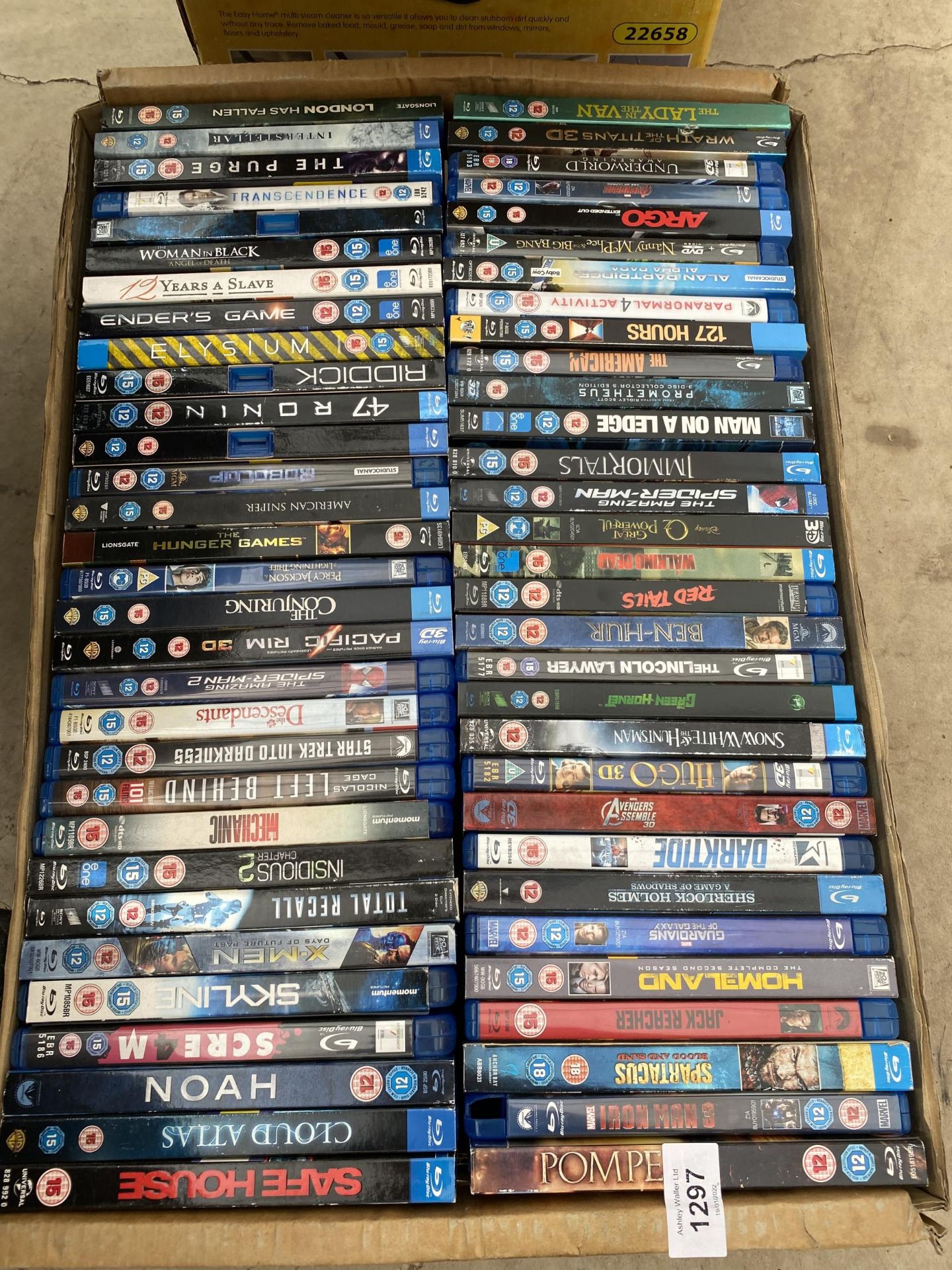 A LARGE ASSORTMENT OF BLU-RAY DVDS - Image 2 of 2