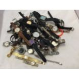 A LARGE QUANTITY OF WRISTWATCHES TO INCLUDE GENOVA, CITRON, ORIS, ETC