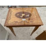 AN INLAID MUSICAL TABLE