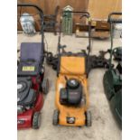 A MCCULLOCH VC35 PETROL LAWN MOWER COMPLETE WITH GRASS BOX