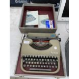 A RETRO BYRON TYPEWRITER