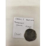 A CHARLES I 1648 PONTEFRACT SHILLING S3148 FACSIMILE