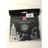 A UNITED KINGDOM ROYAL MINT 2012 “OLYMPIC” £5 COIN