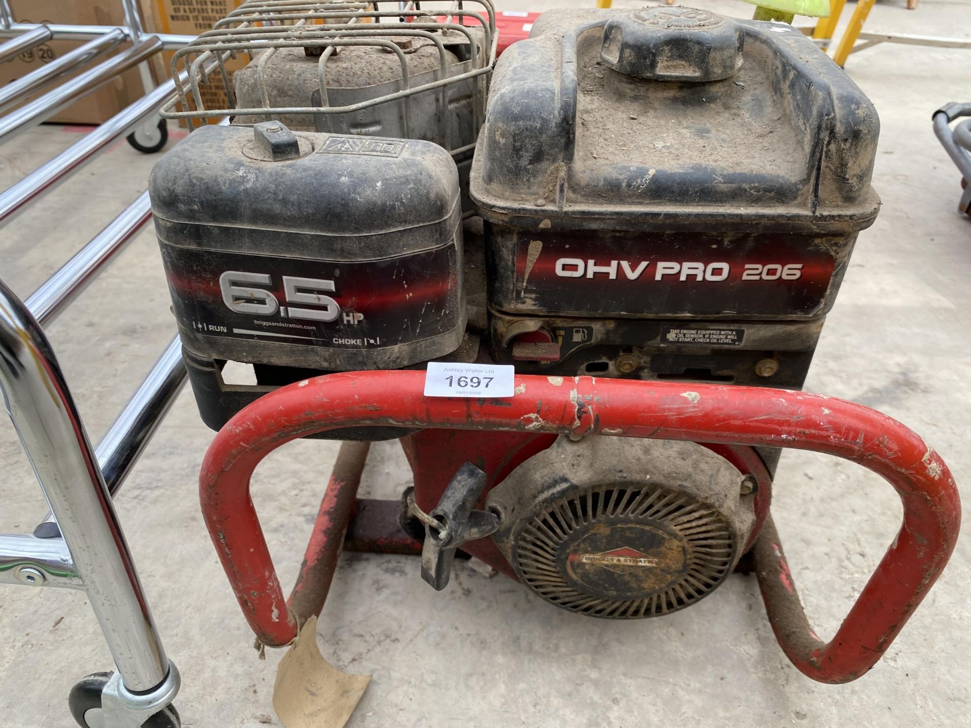 AN OHV PRO 206 PETROL GENERATOR