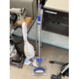 A HOME-TEK STEAM MOP AND A FURTHER VAX HARDFLOOR WASHER