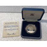 A ROYAL MINT 1981 MARRIAGE OF HRH PRINCE OF WALES AND LADY DIANA SPENCER SILVER PROOF COIN WITH COA