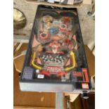 A RETRO STYLE ELECTRIC PINBALL MACHINE