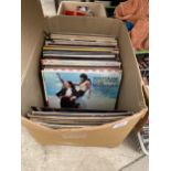 A LARGE ASSORTMENT OF LP RECORDS