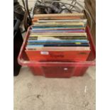 AN ASSORTMENT OF LP RECORDS