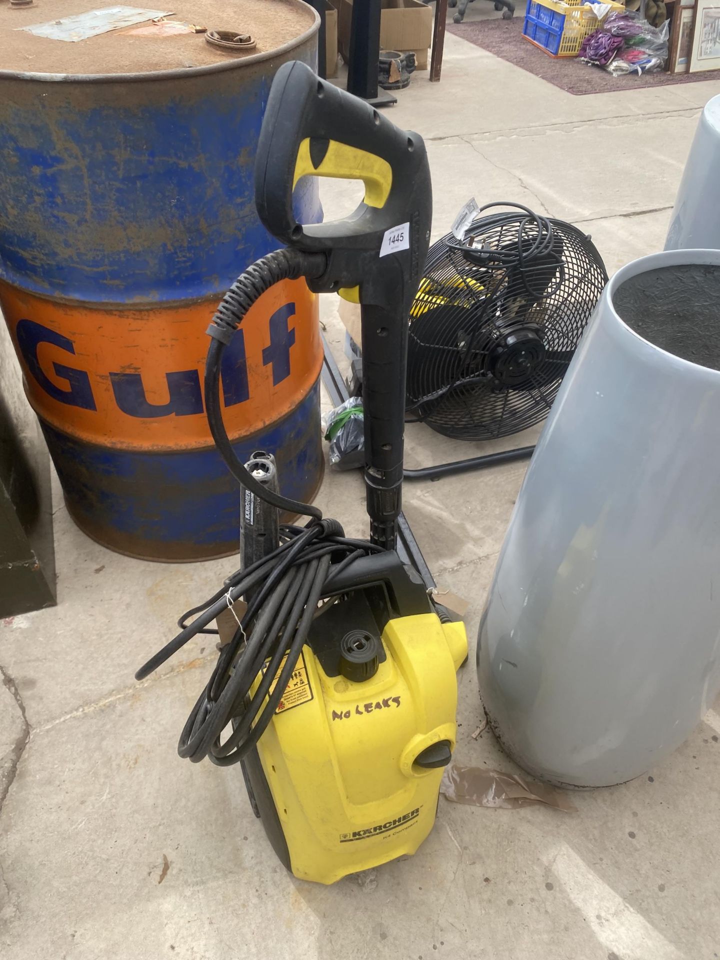 A KARCHER K4 COMPACT PRESSURE WASHER