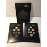 A UNITED KINGDOM ROYAL MINT 2007 “EMBLEMS OF BRITAIN” PLUS 2008 “ROYAL SHIELD OF ARMS”, COIN