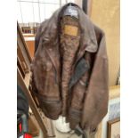 A GENTS MILAN LEATHER JACKET
