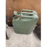 A METAL 20L JERRY CAN
