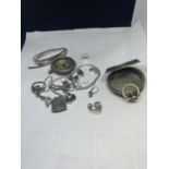 VARIOUS ITEMS OF SCRAP SILVER GROSS WEIGHT 113 GRAMS