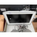 A SONY BRAVIA 19" TELEVISION WITH REMOTE CONTROL