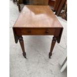 A 19TH CENTURY PEMBROKE TABLE