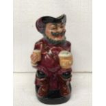 A ROYAL DOULTON CHARACTER JUG OF SIR JOHN FALSTAFF - 22CM IN HEIGHT