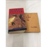 A FIRST EDITION HARRY POTTER AND THE GOBLET OF FIRE AND A FIRST EDITION SECOND IMPRESSION 1949 'MY