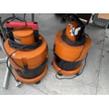 TWO VAX VACUUM CLEANERS